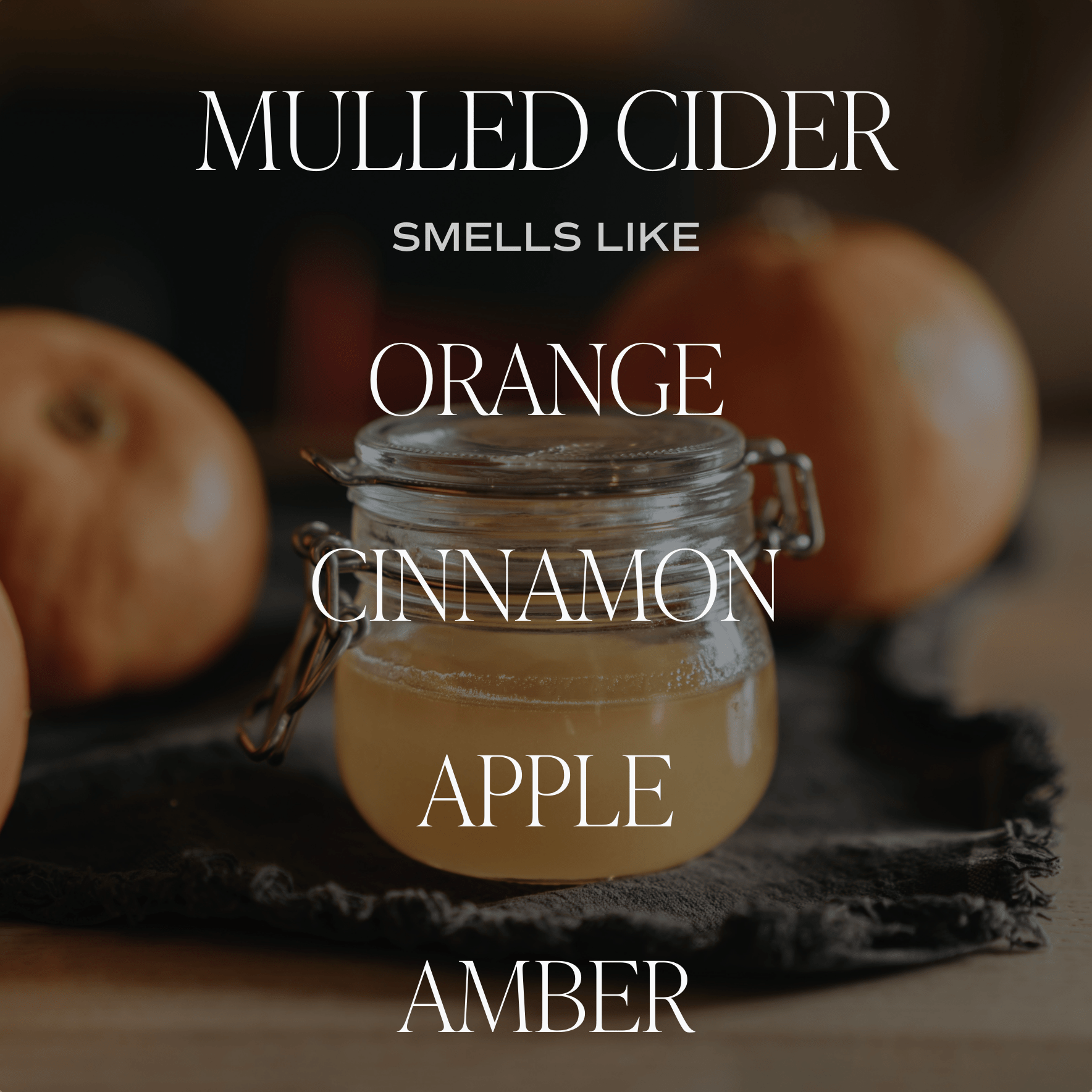 Mulled Cider 12 oz Candle