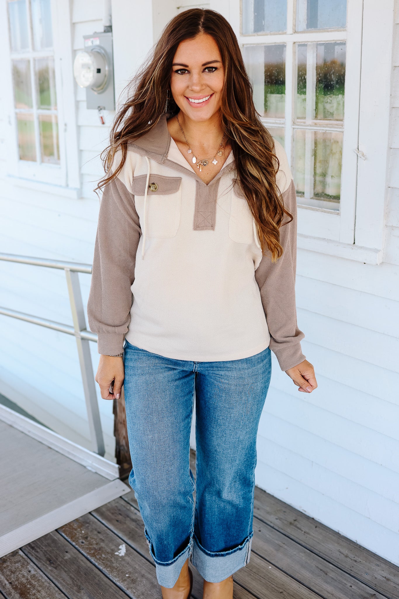 Calter Colorblock Hoodie