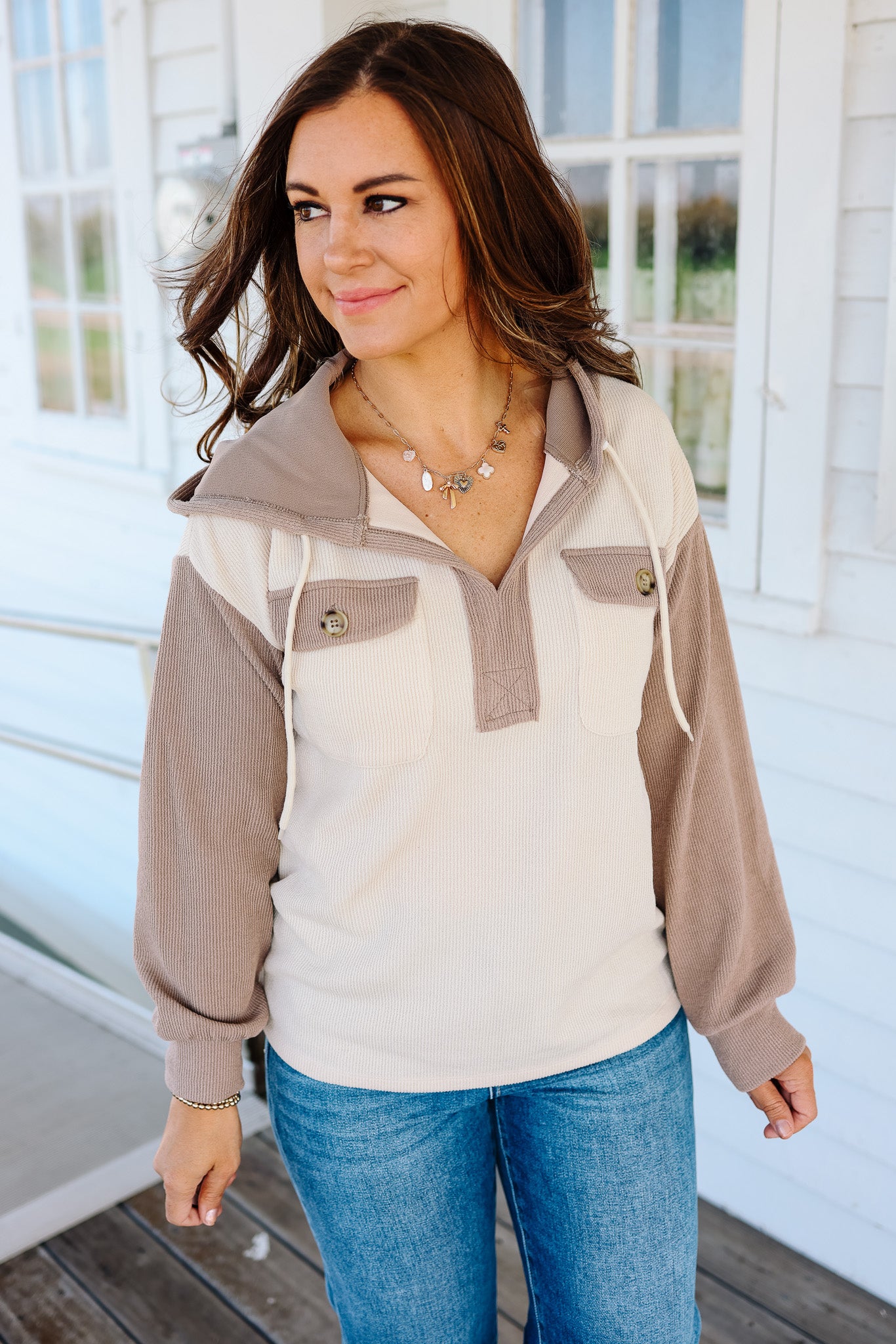 Calter Colorblock Hoodie