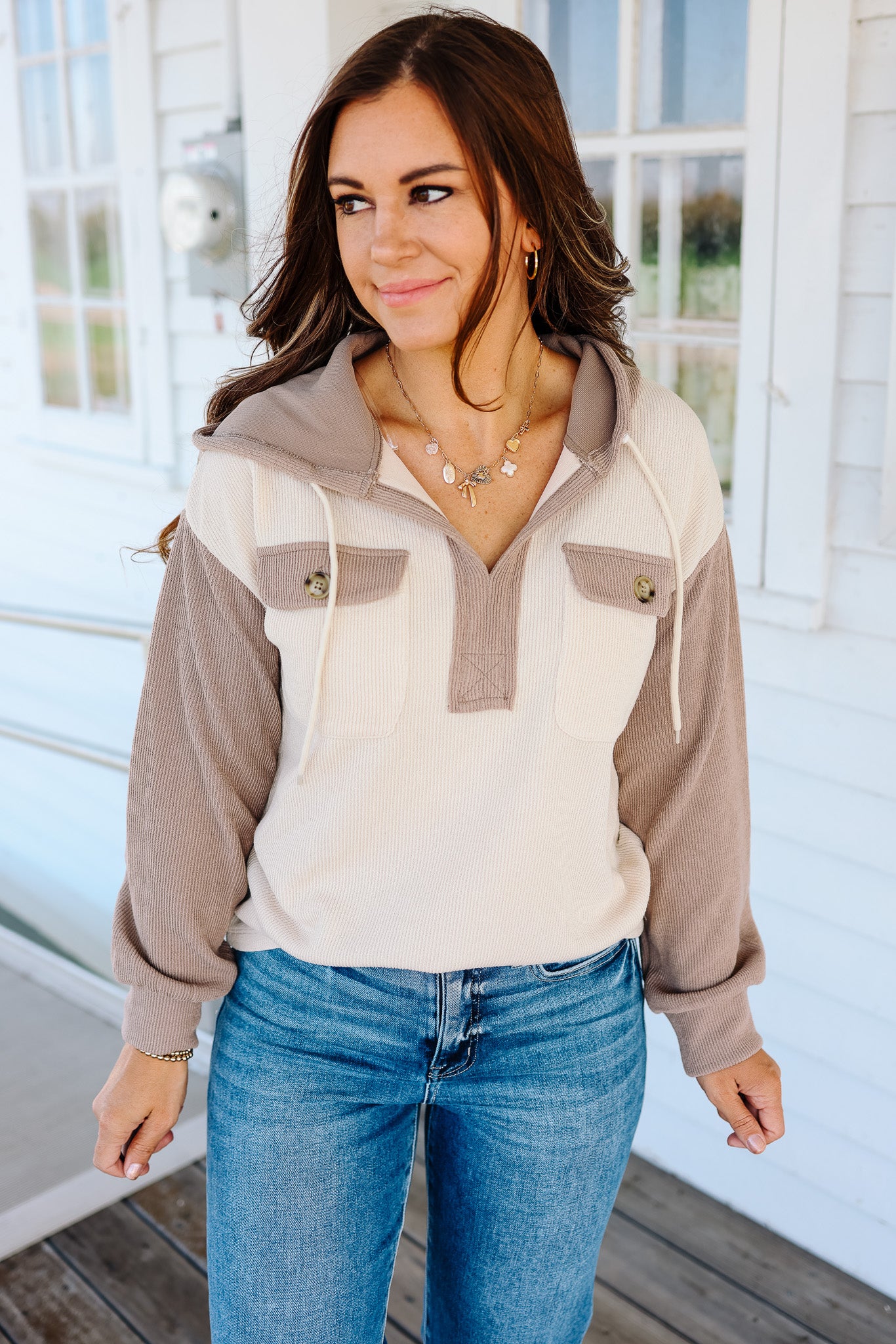 Calter Colorblock Hoodie