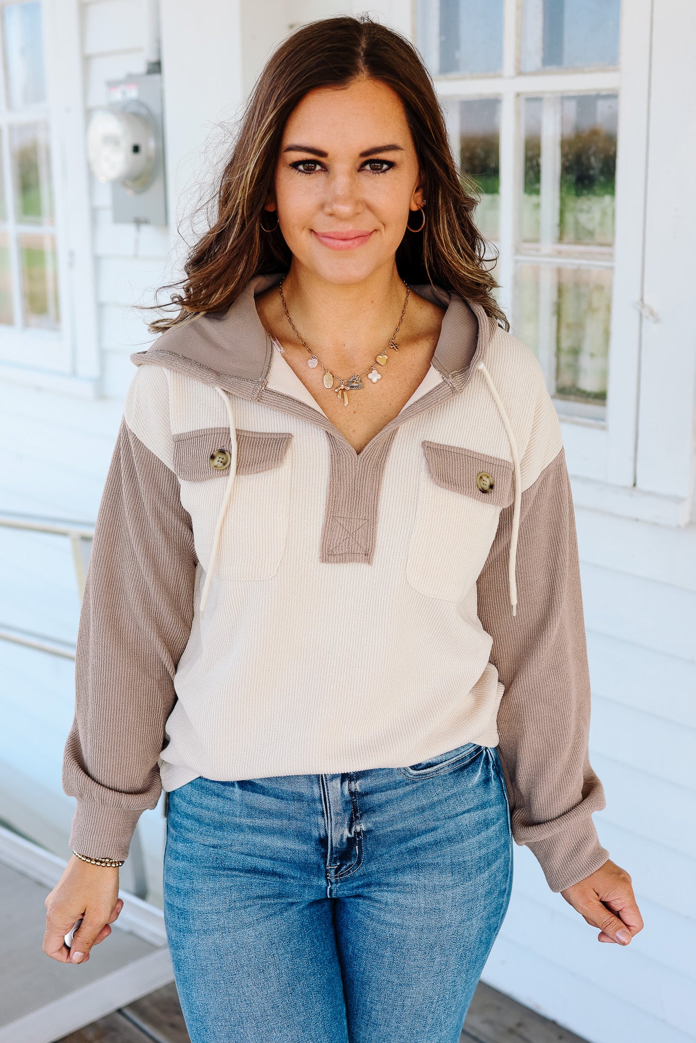 Calter Colorblock Hoodie