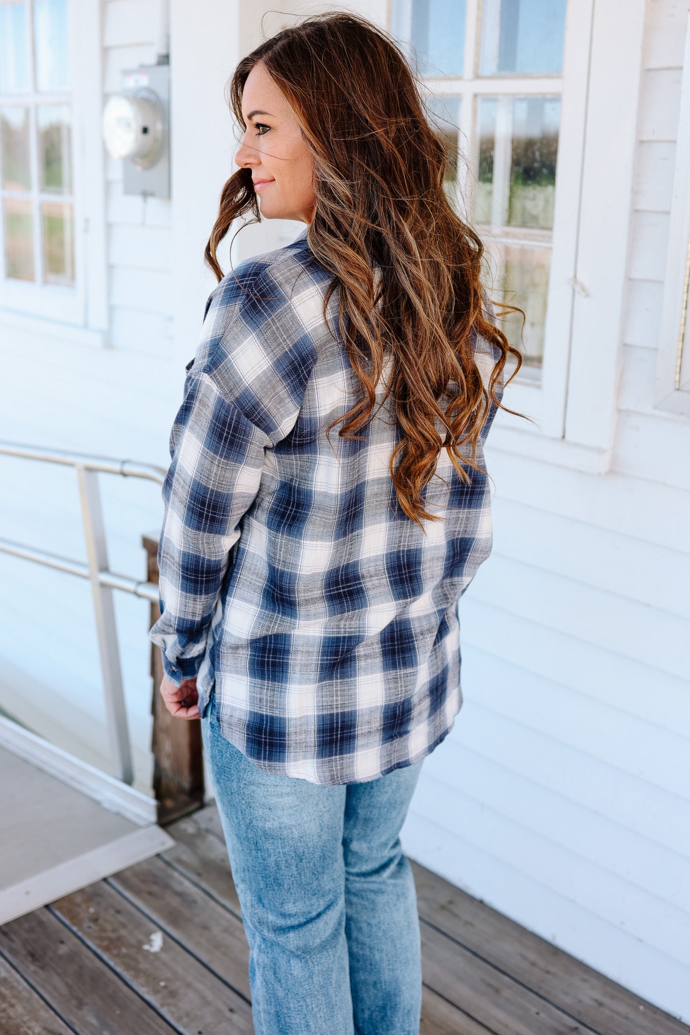 Tallie Flannel Button Down Shirt