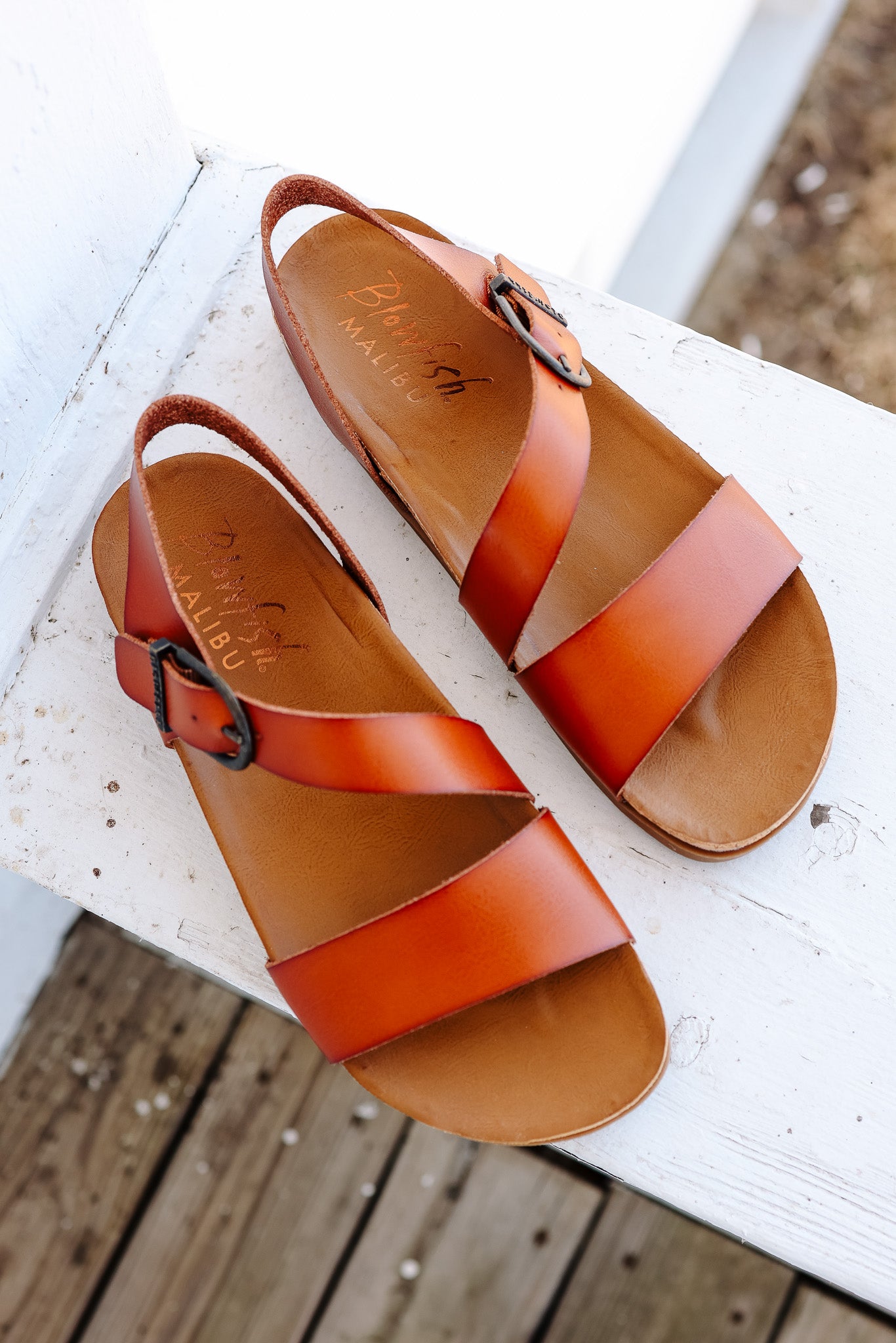 Lance Strappy Sandals - Scotch