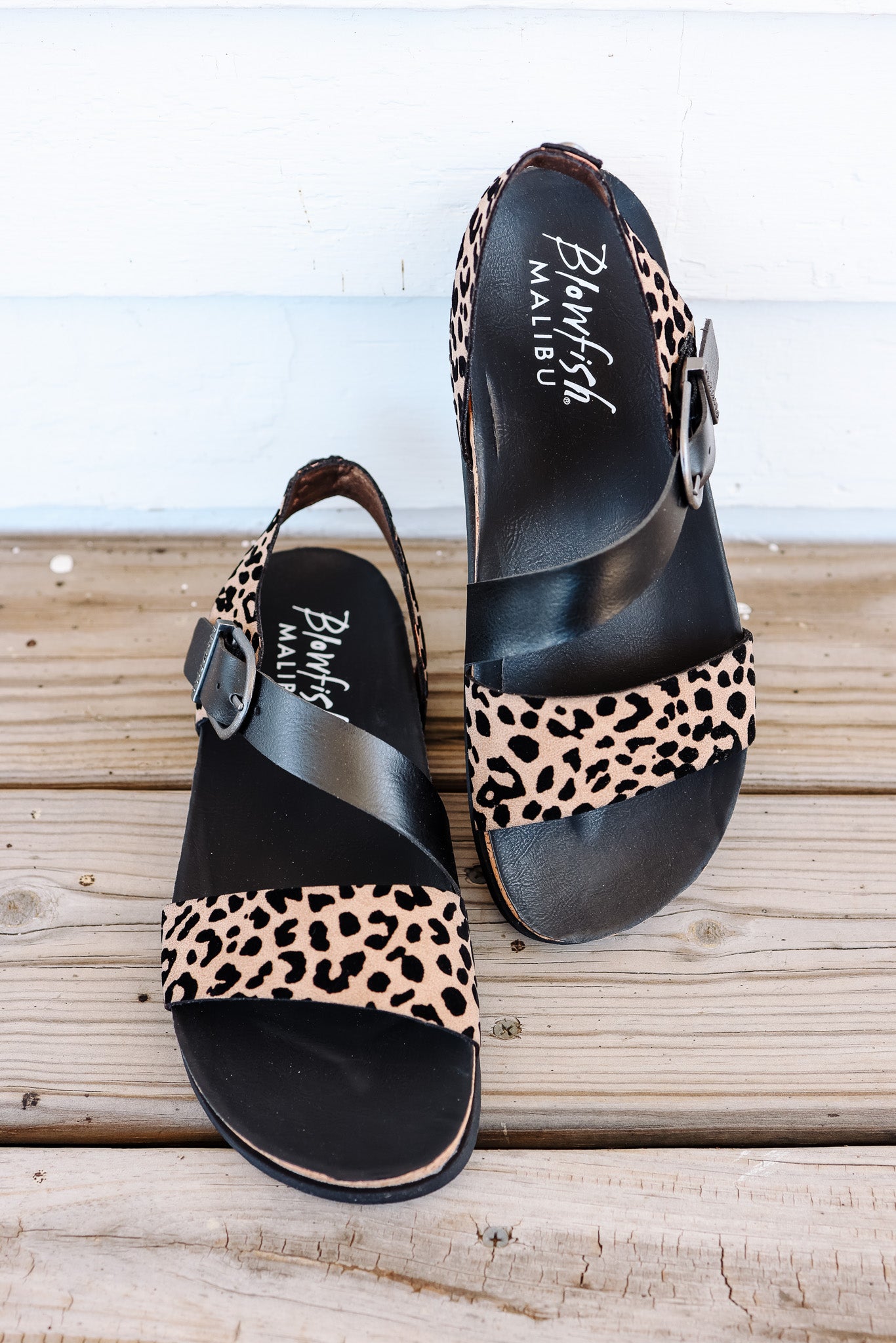 Lance Strappy Sandals - Leopard