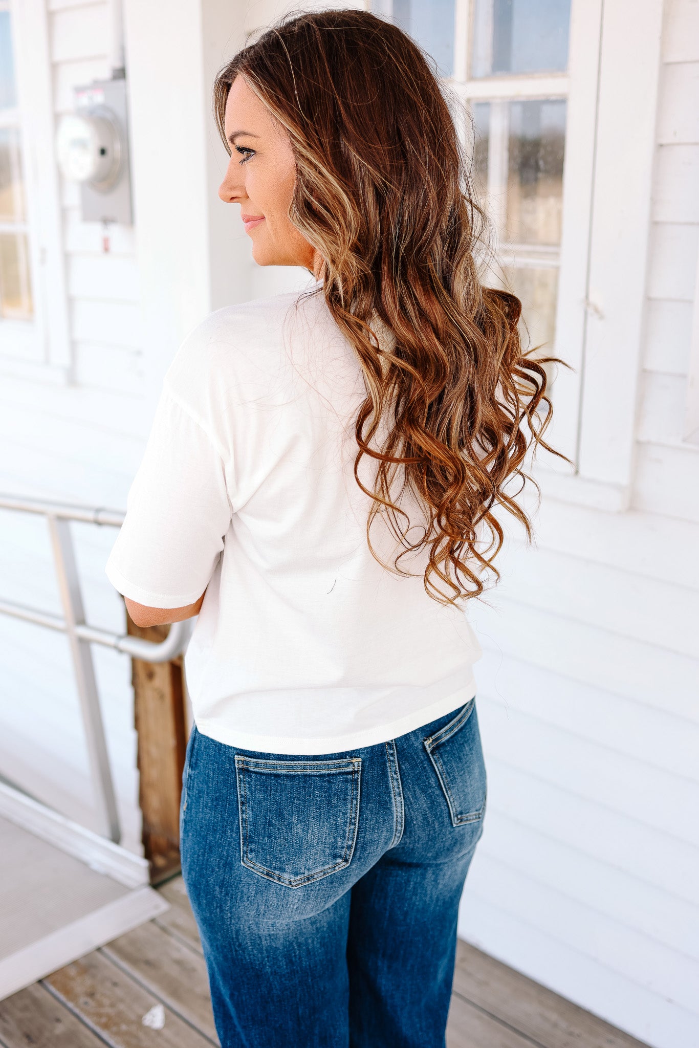 Lexi Cherry Patch Tee