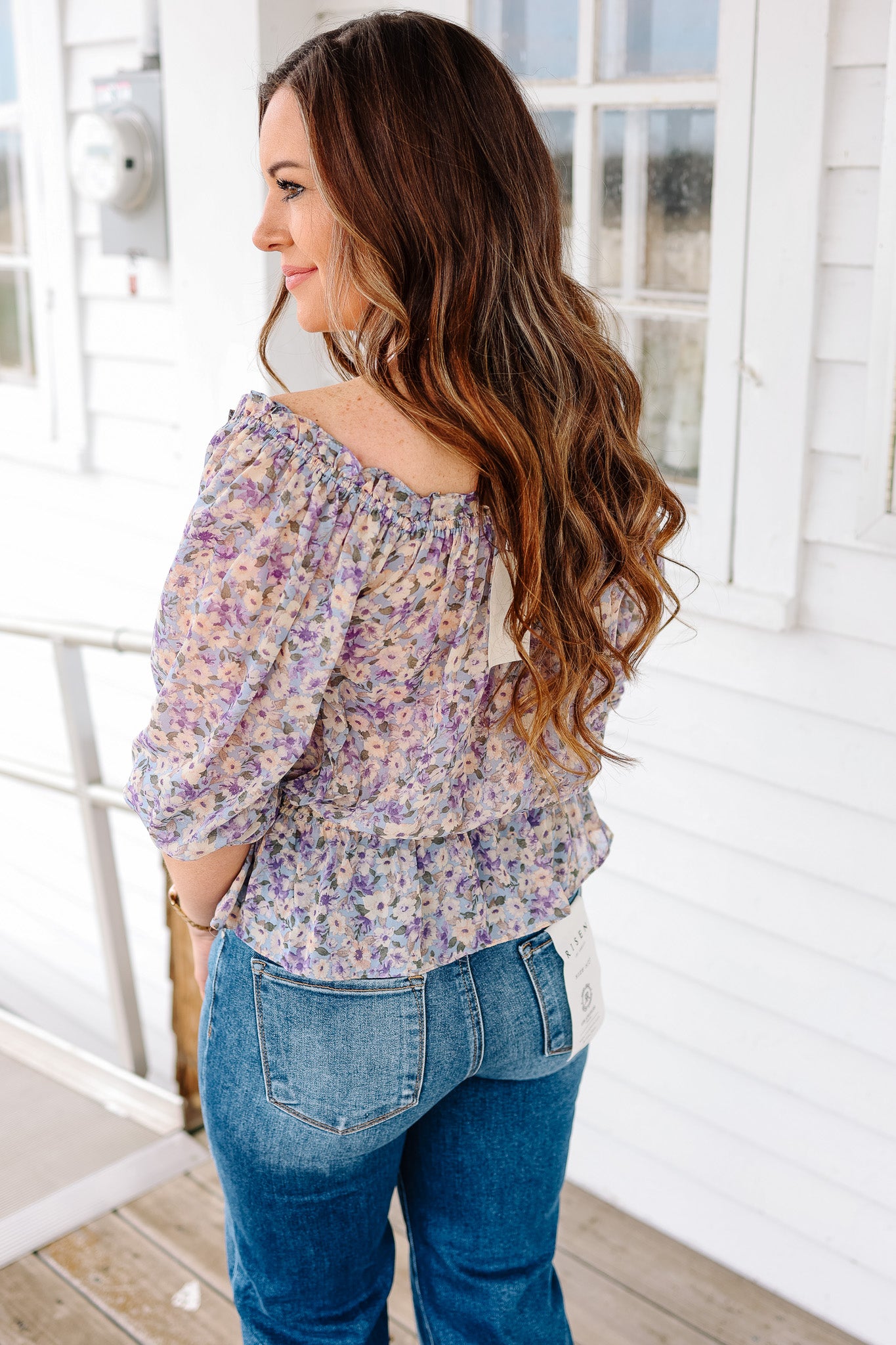 Morgan Off Shoulder Chiffon Top