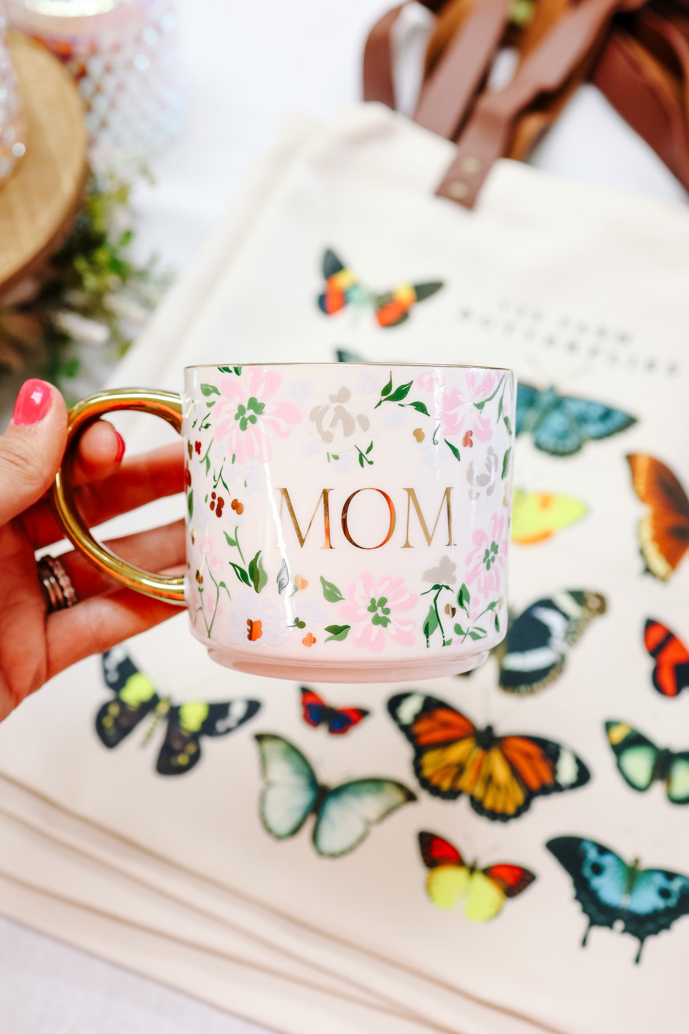 Floral Mom Coffee Mug