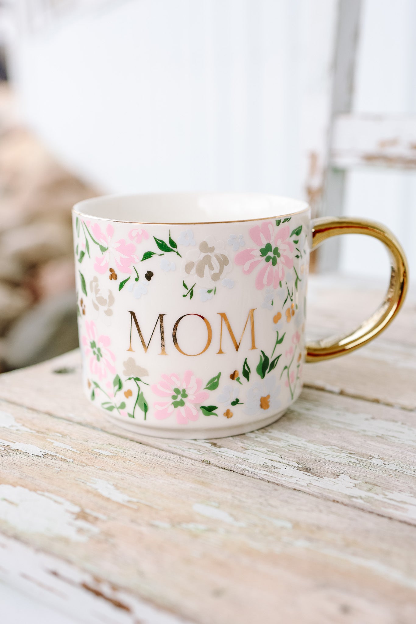 Floral Mom Coffee Mug