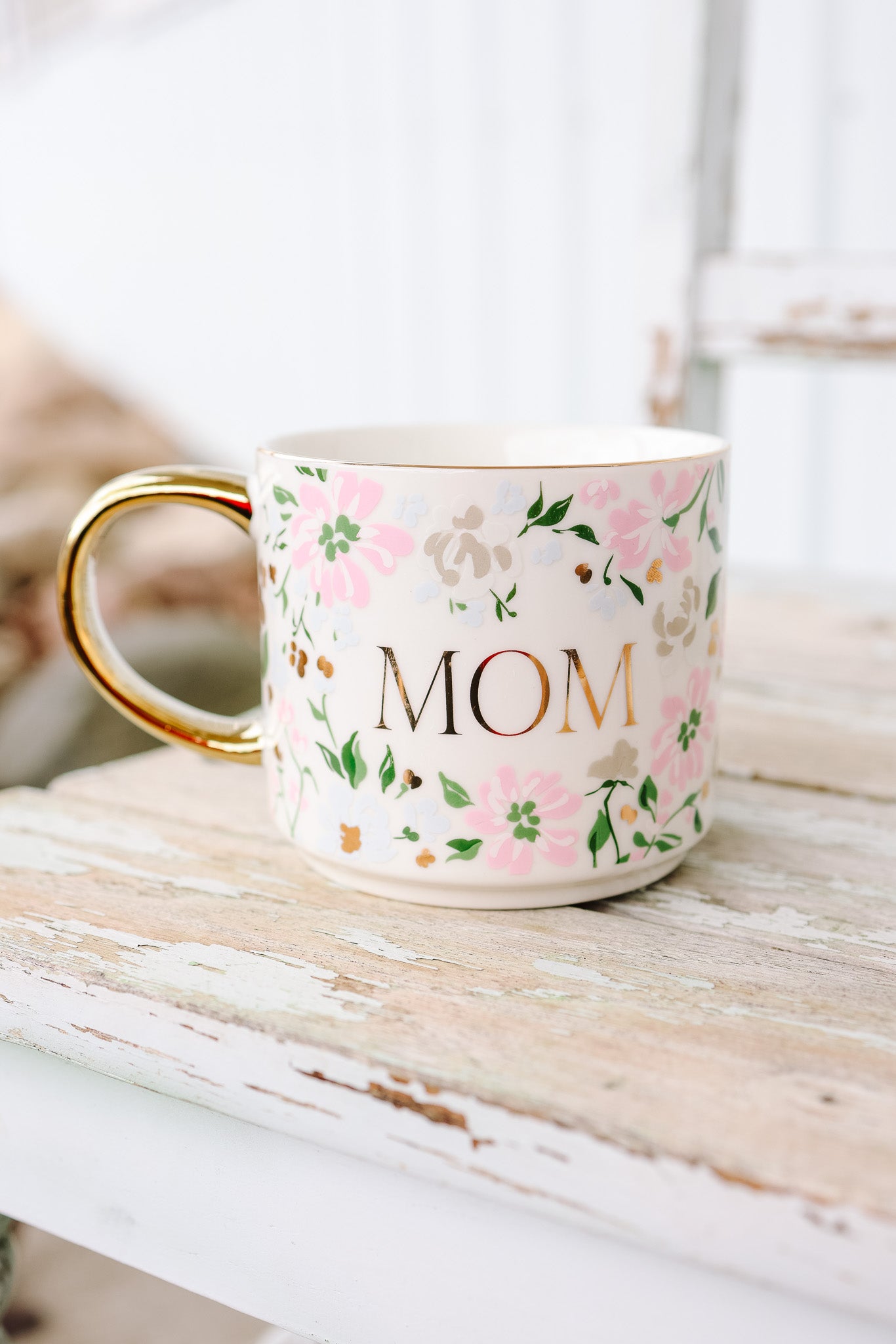 Floral Mom Coffee Mug