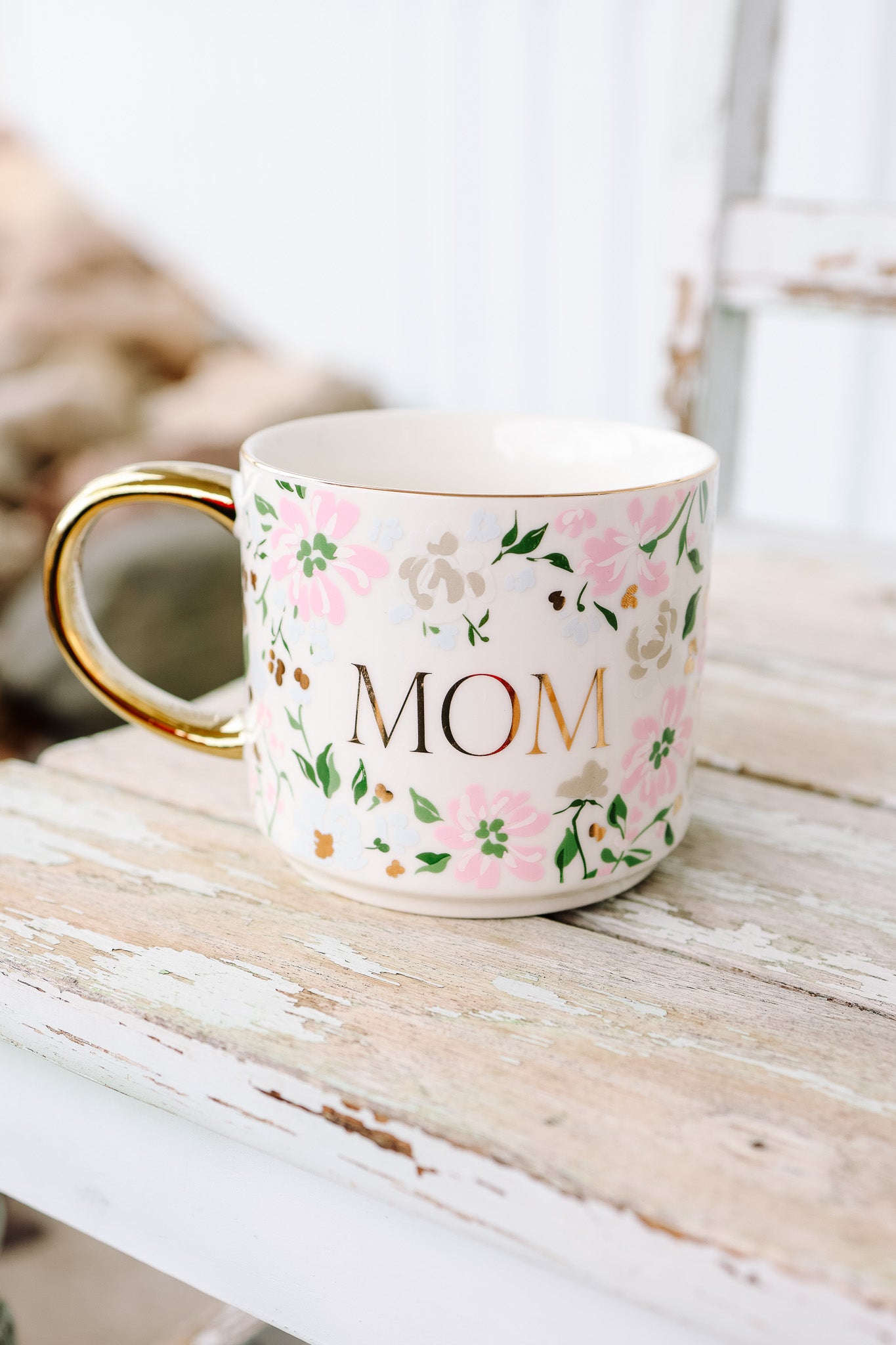 Floral Mom Coffee Mug