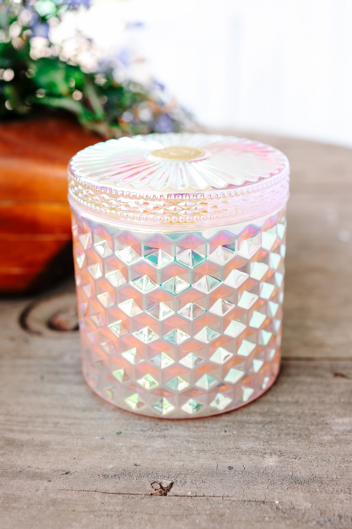Field of Flowers 15oz Shimmer Candle
