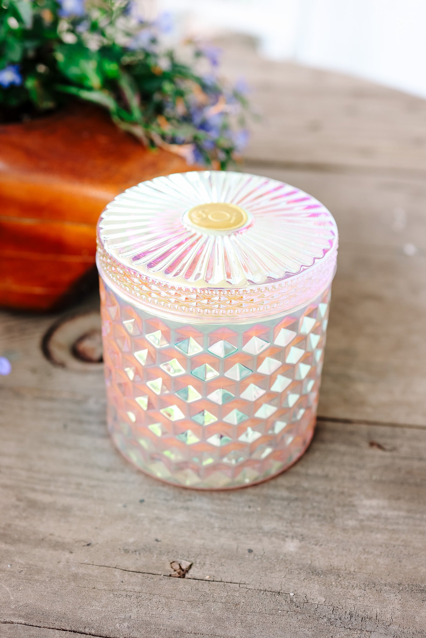 Field of Flowers 15oz Shimmer Candle