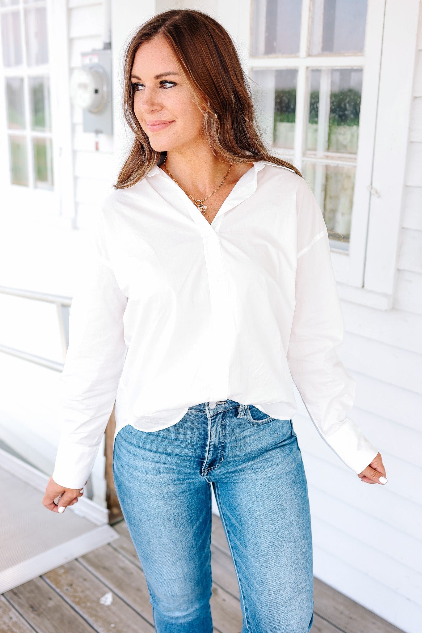 Arielle Oversized Button Down Shirt