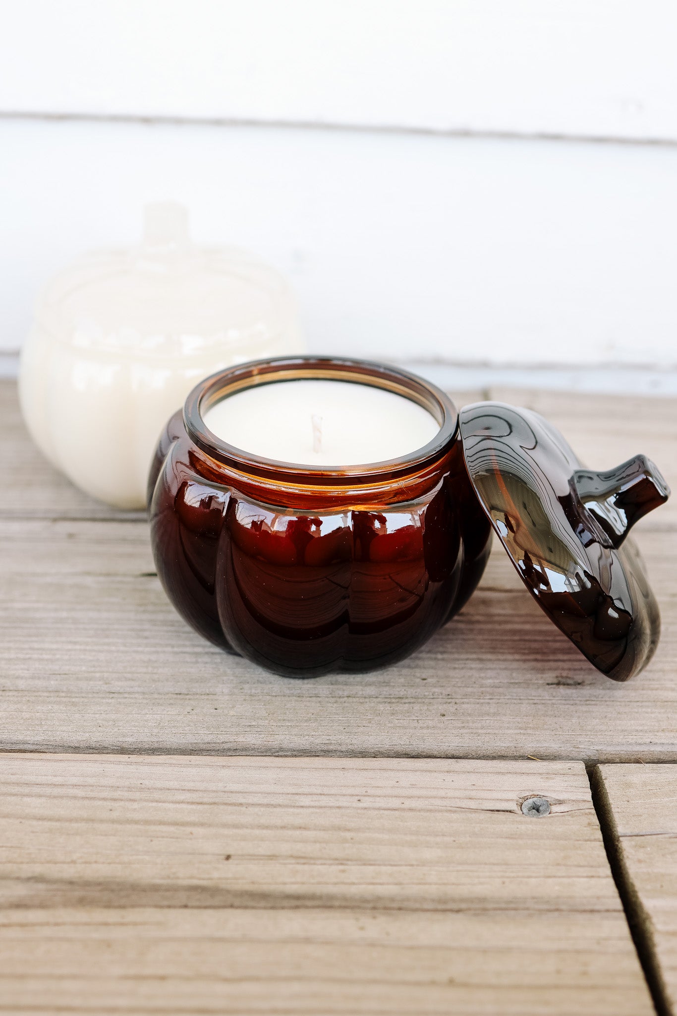 Hello Fall Soy Candle - 20oz Pumpkin Jar