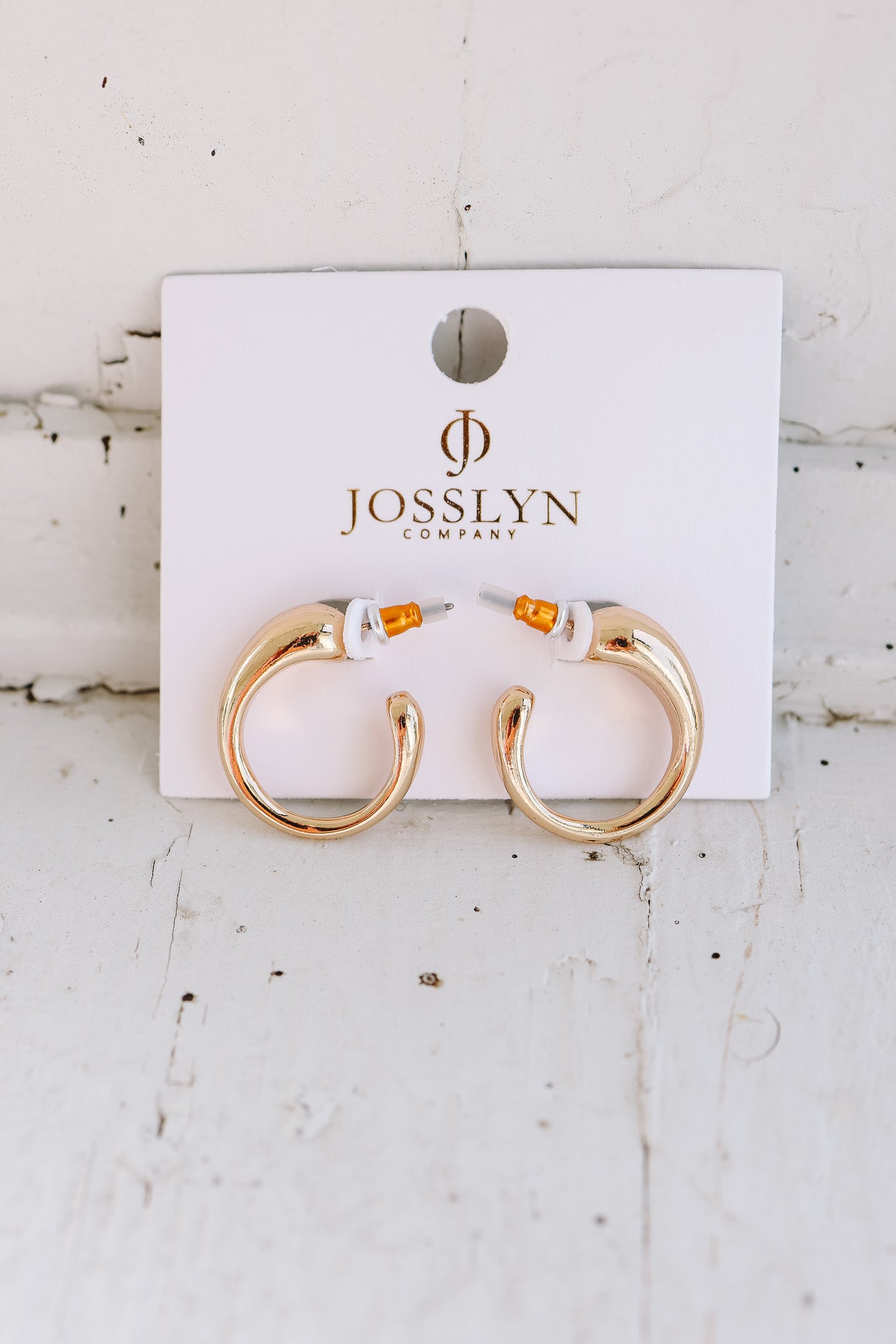 Teardrop Huggie Hoop Earrings