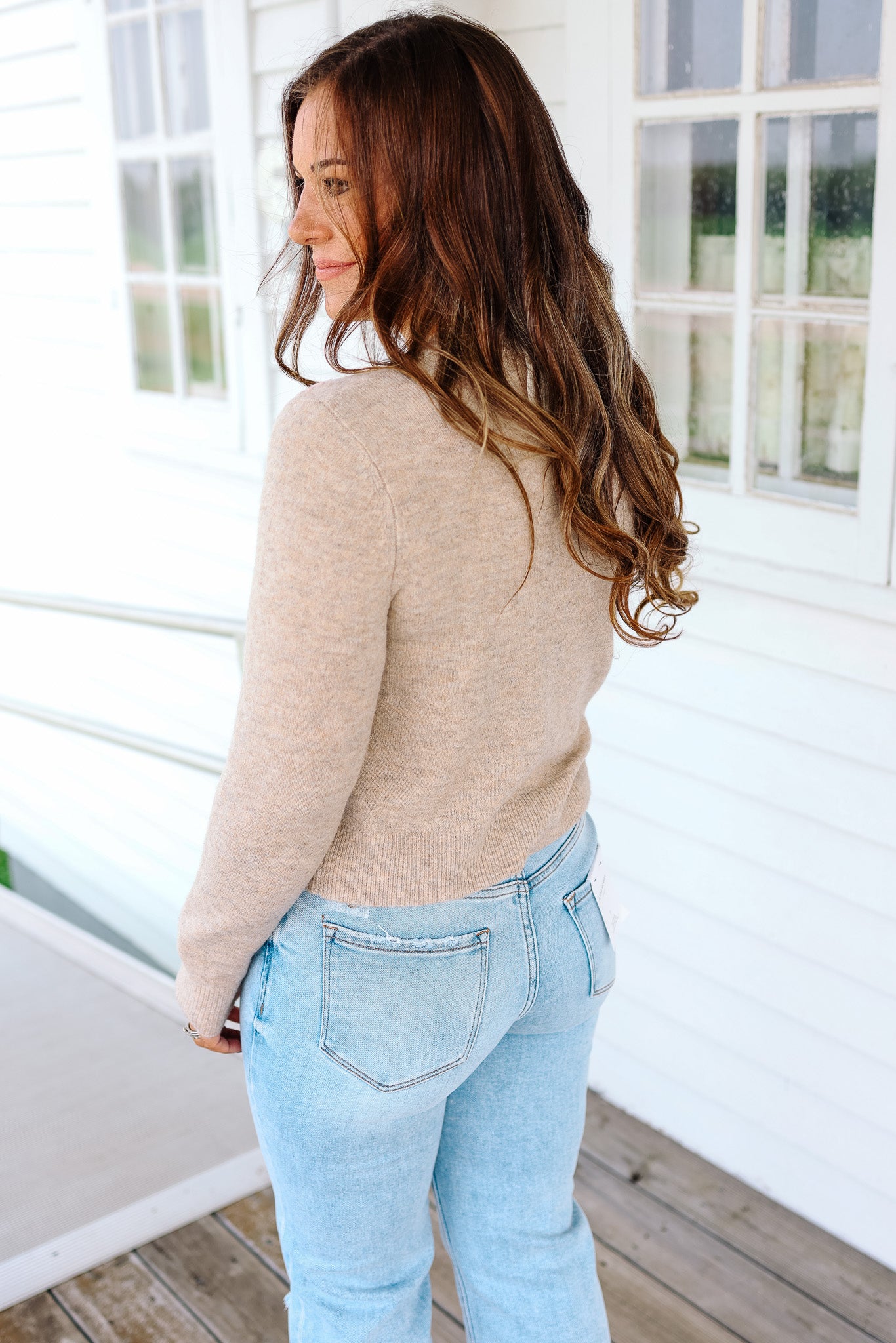 Loren Flower Embroidery Cardigan