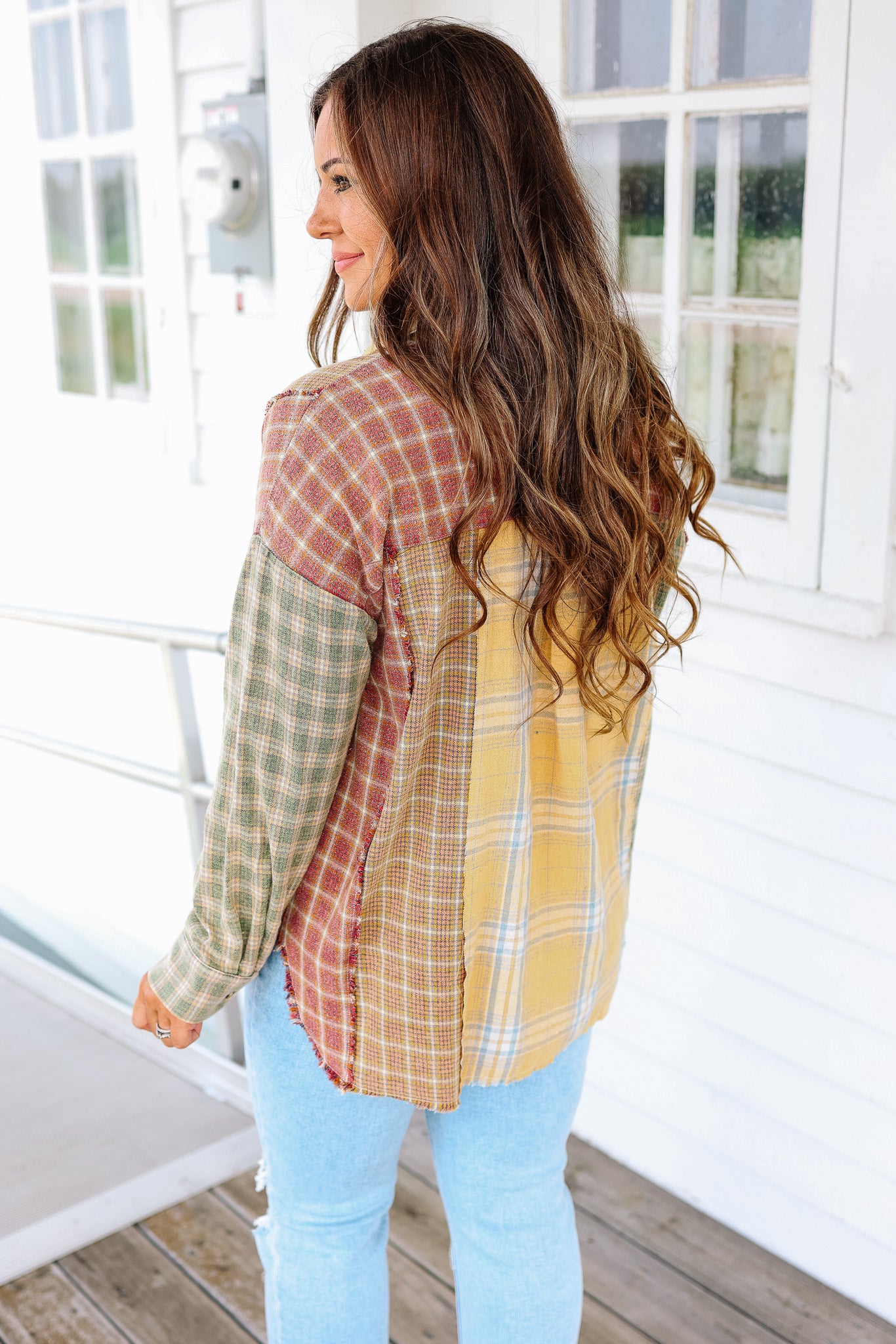 Bexley Mixed Plaids Button Down Shirt