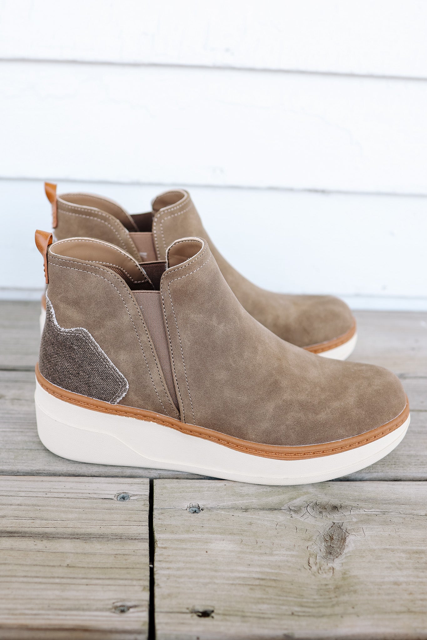 Charming Slip on Loafers - Woodsmoke