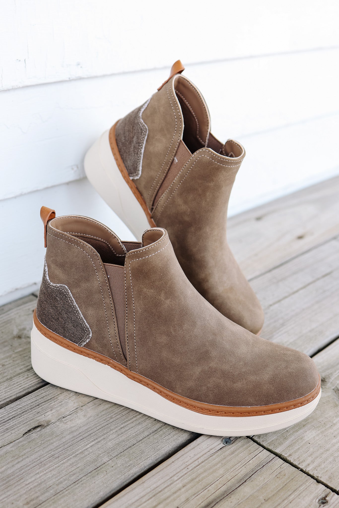 Charming Slip on Loafers - Woodsmoke