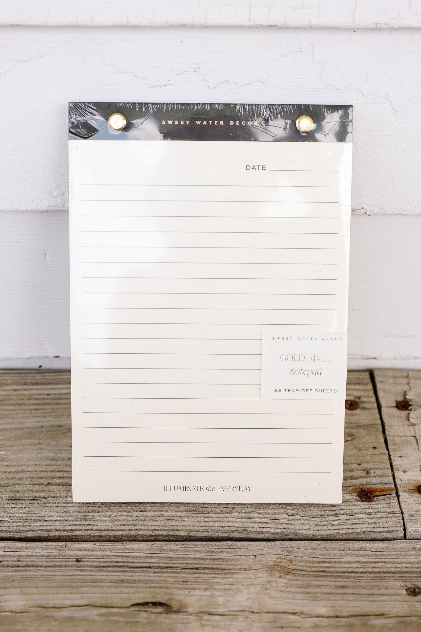 Gold Rivet Basic Notepad