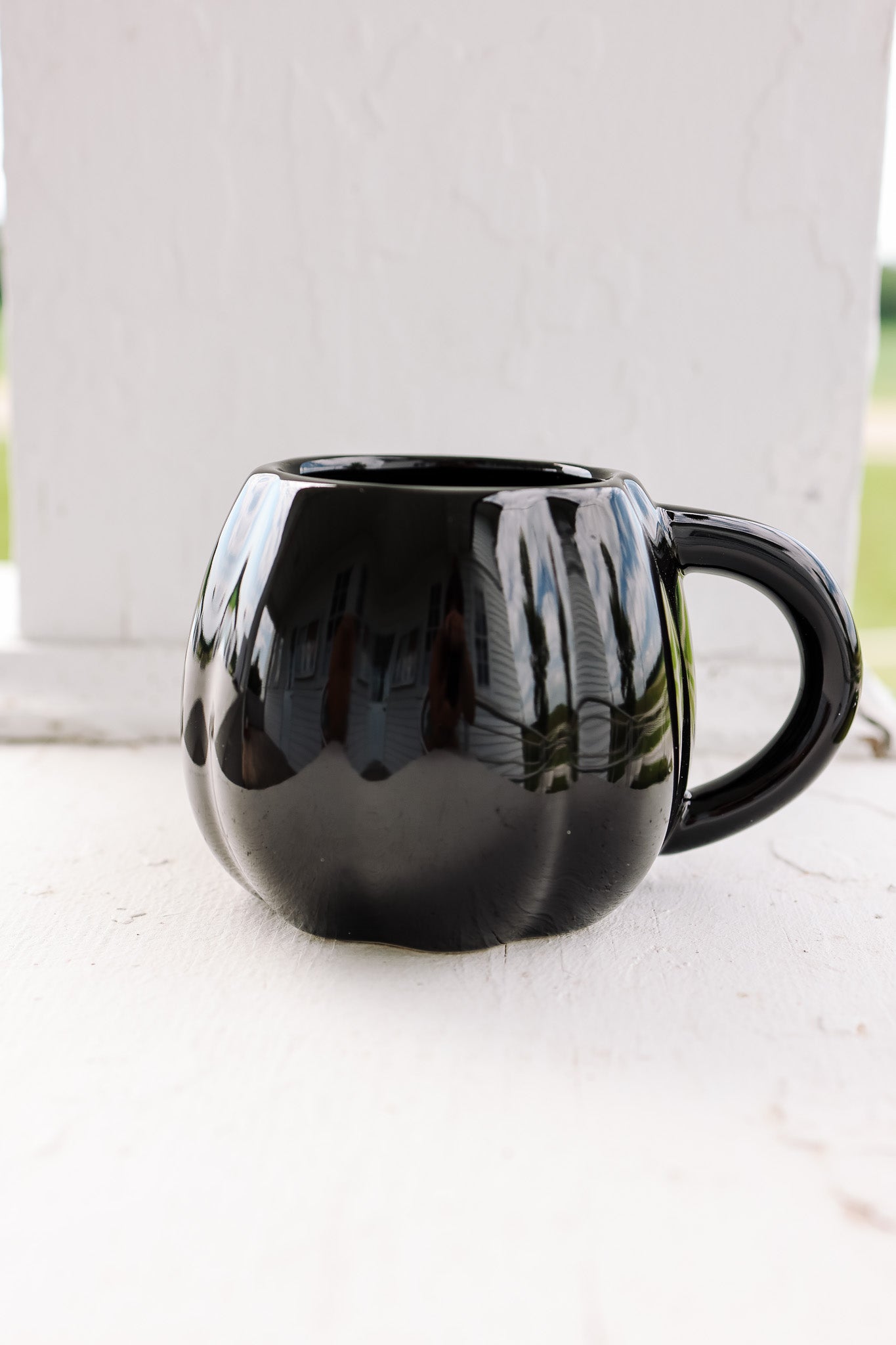 Black Pumpkin Coffee Mug