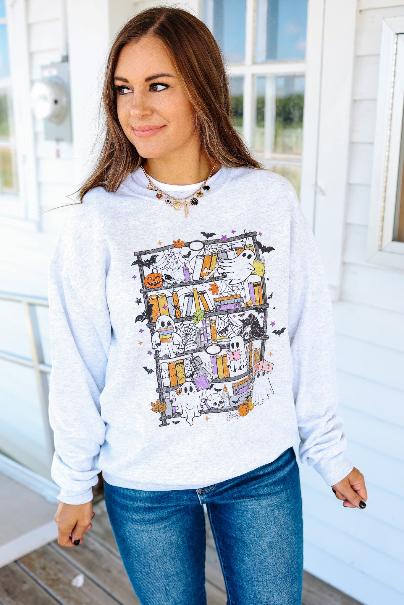 Ghost Stories Crewneck Sweatshirt - Ash Grey