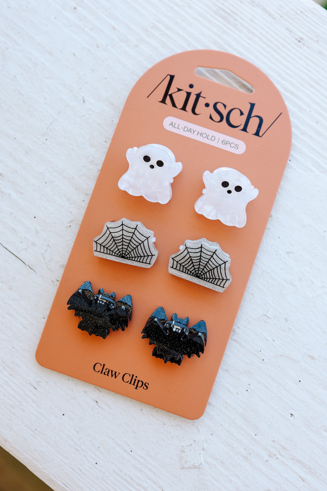 Mini Claw Clips 6pc Set - Halloween