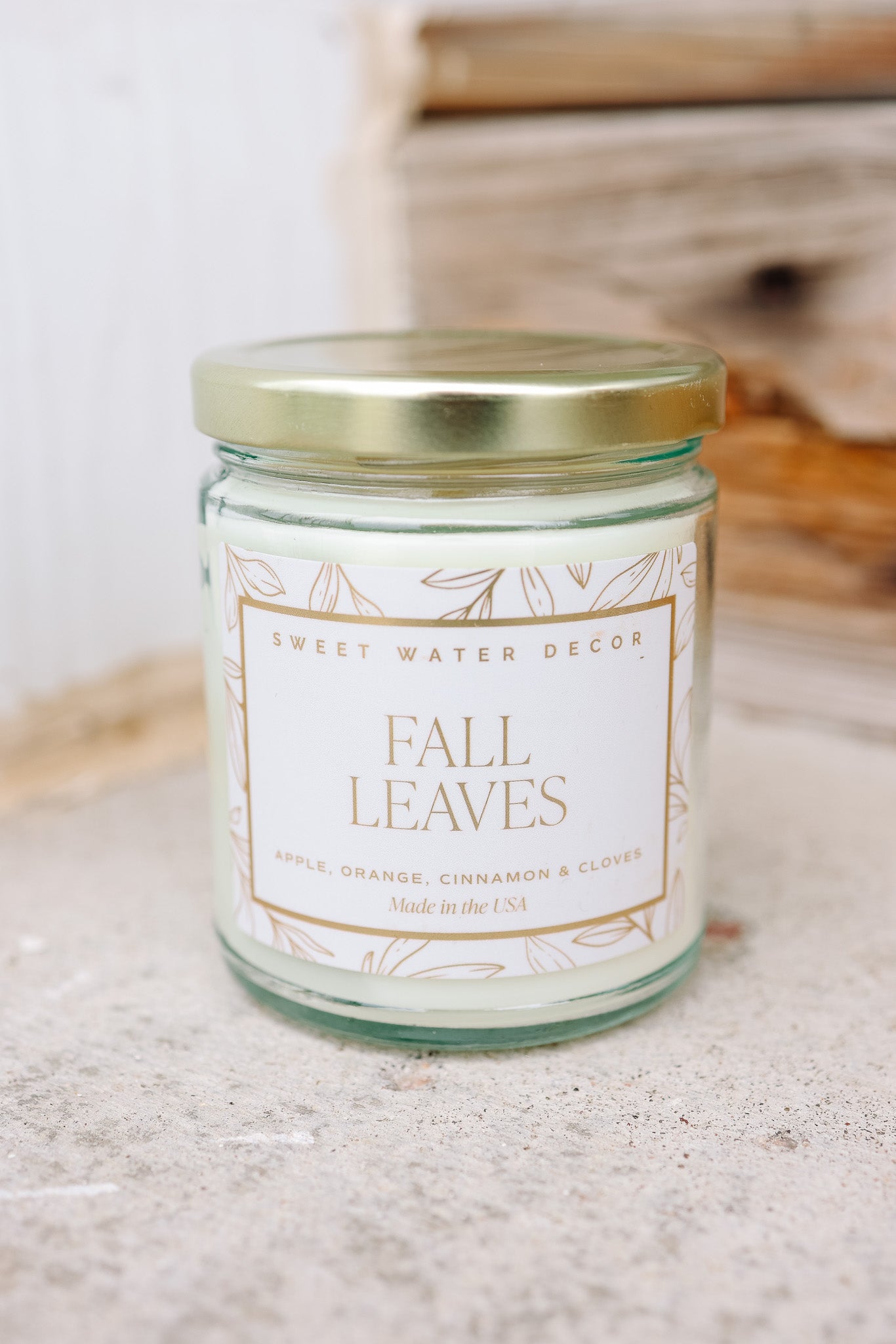 Fall Leaves 9 oz Soy Candle