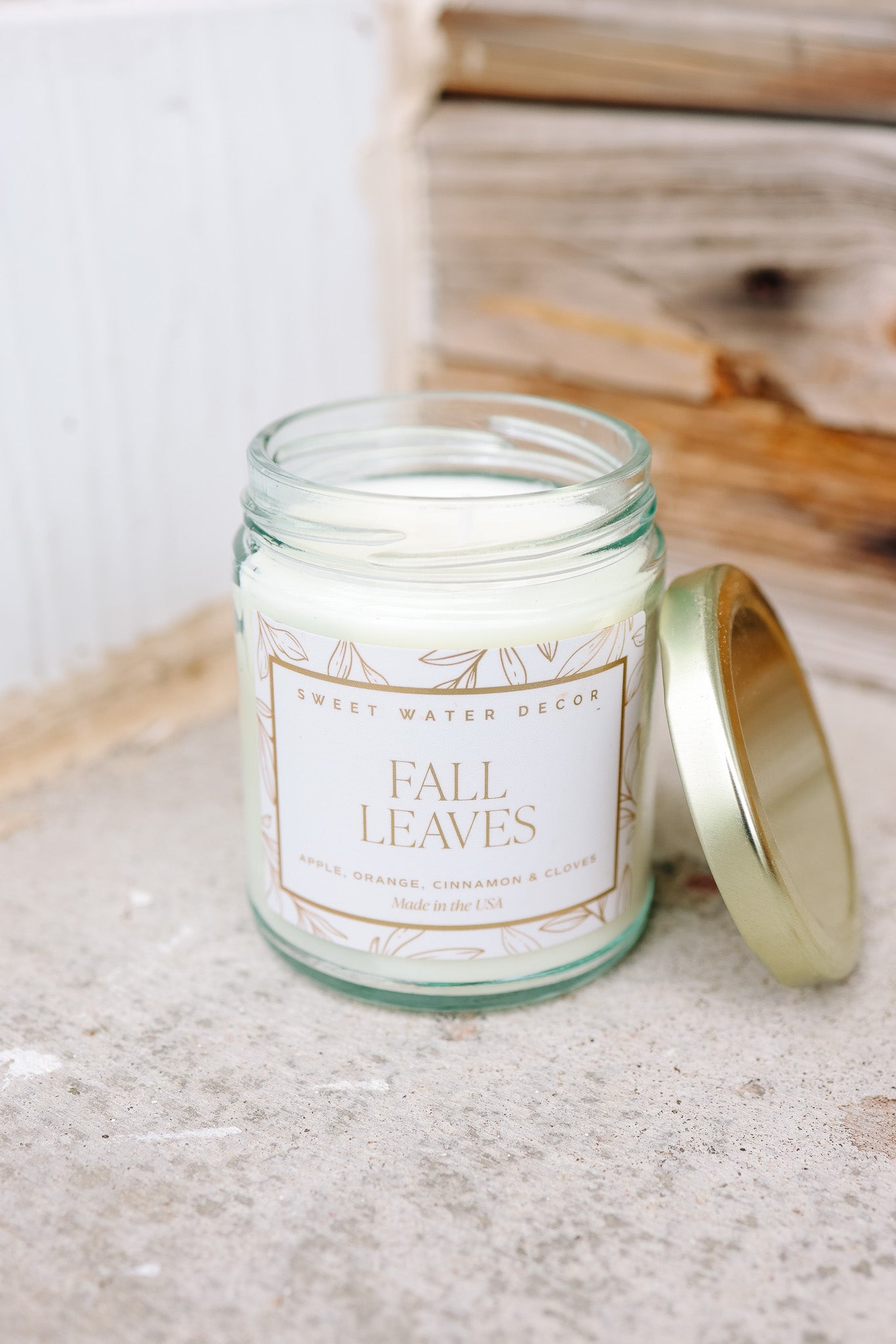 Fall Leaves 9 oz Soy Candle