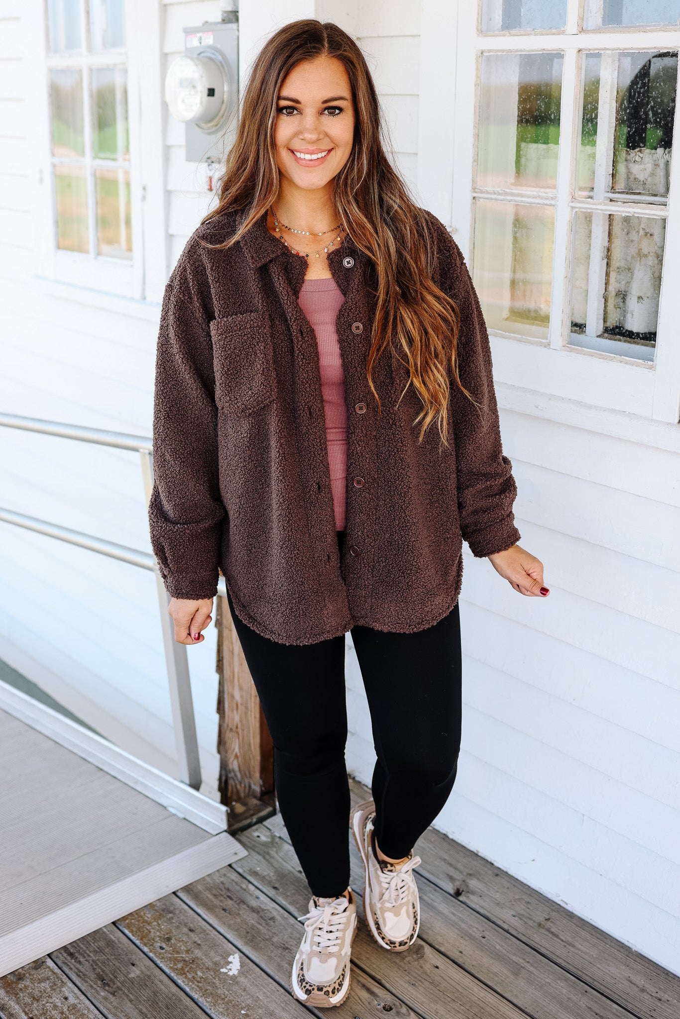 Frostline Sherpa Shacket