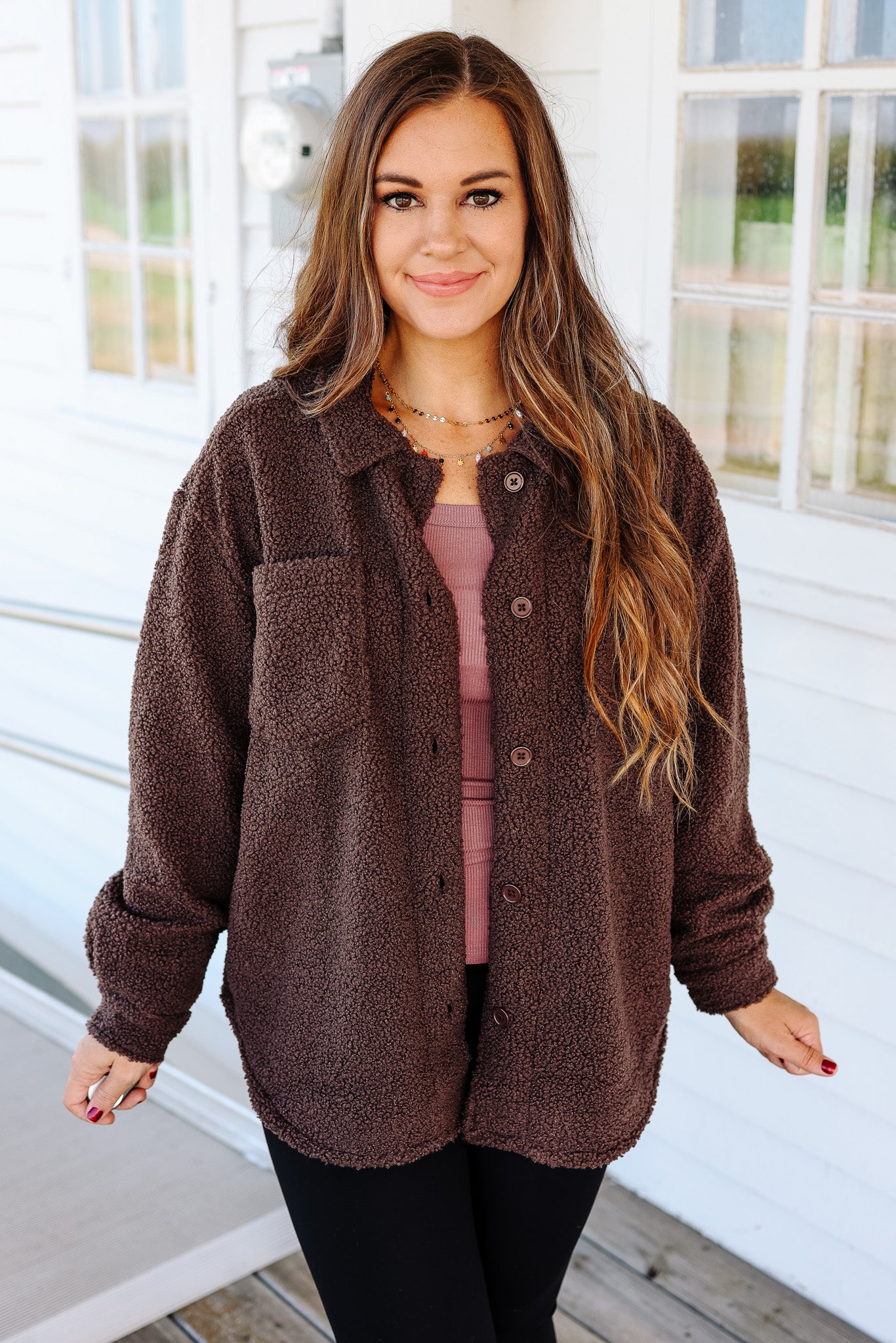 Frostline Sherpa Shacket