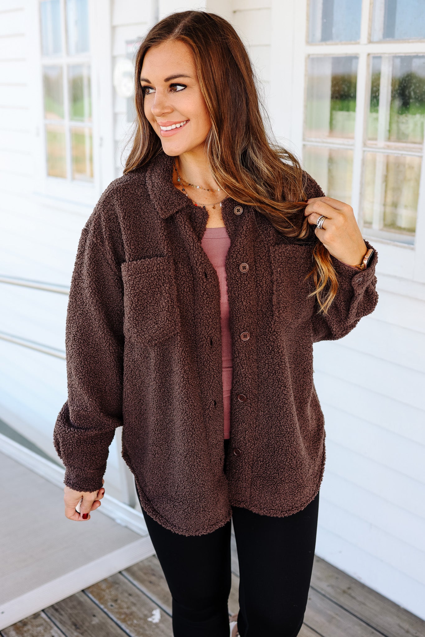 Frostline Sherpa Shacket