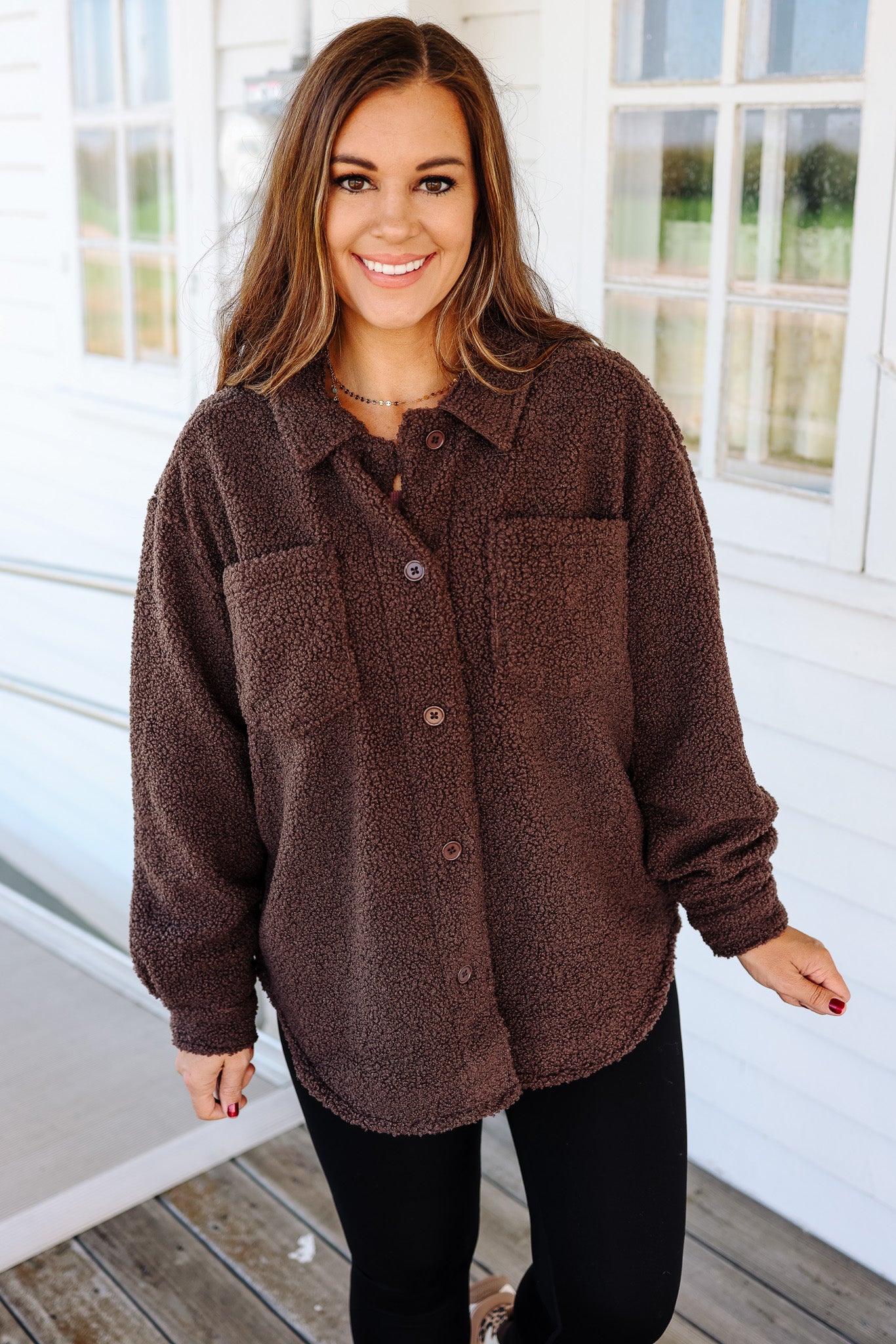 Frostline Sherpa Shacket