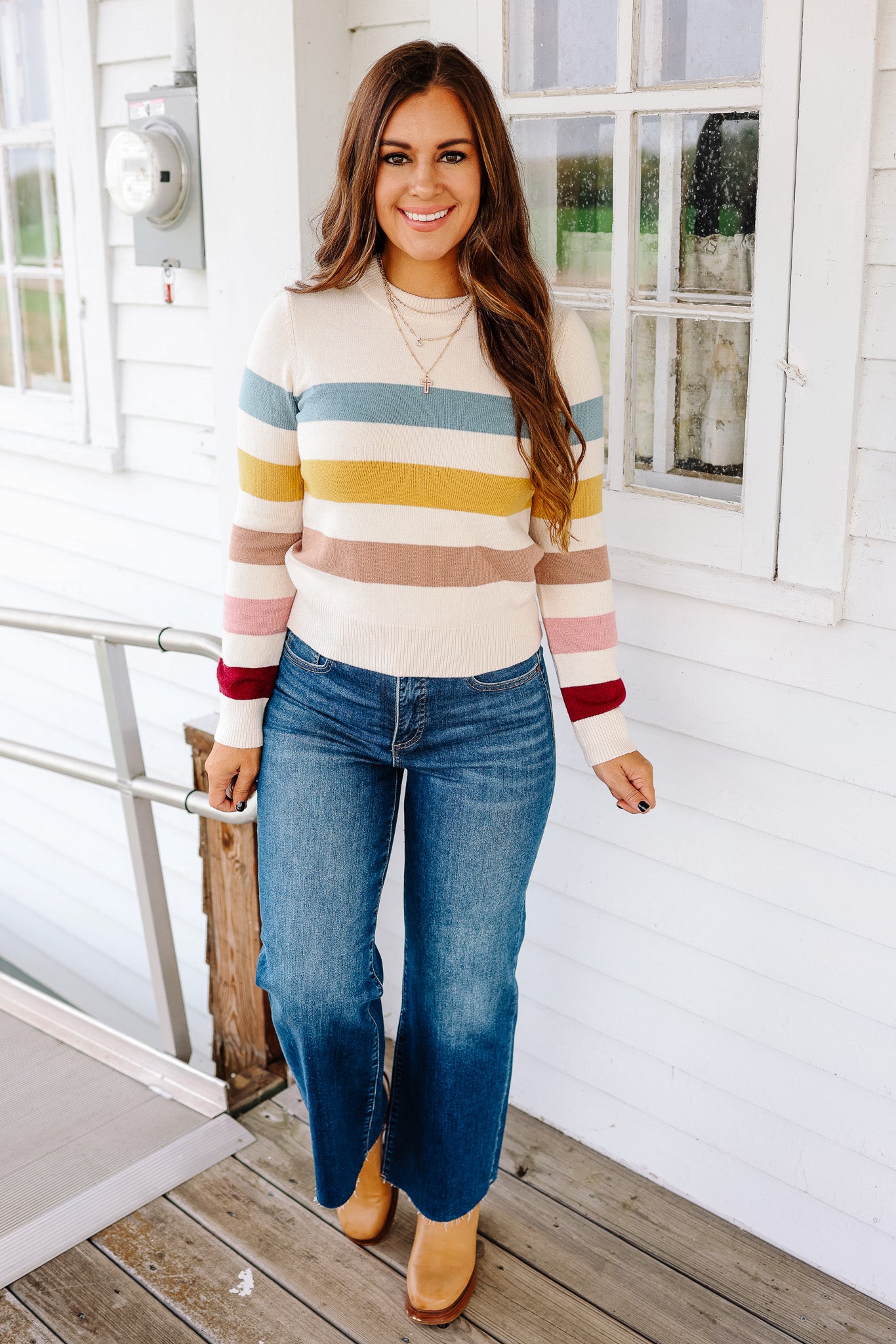Skye Striped Sweater
