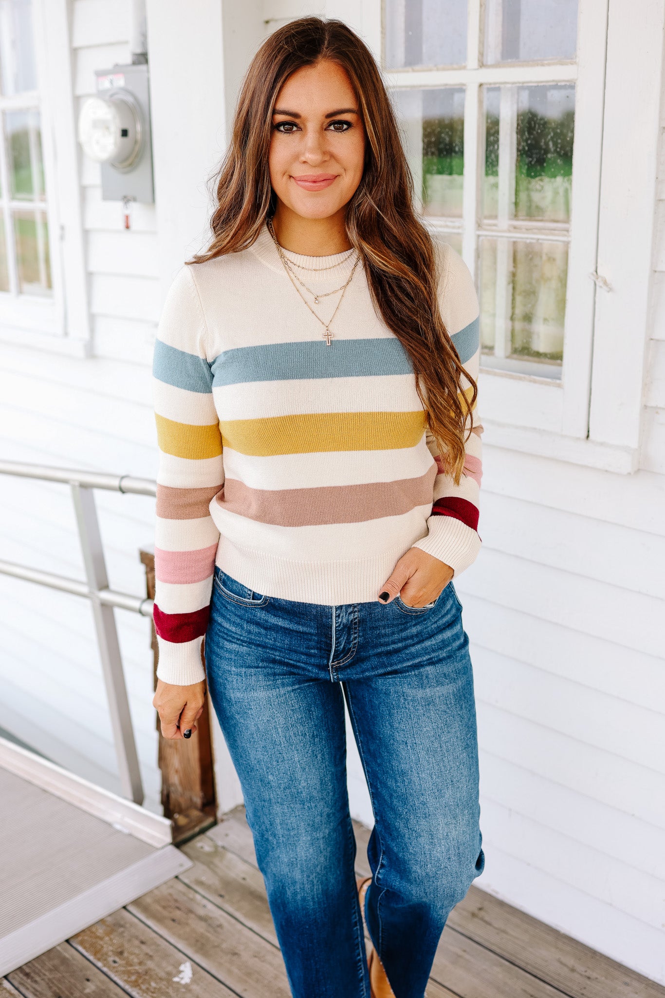 Skye Striped Sweater