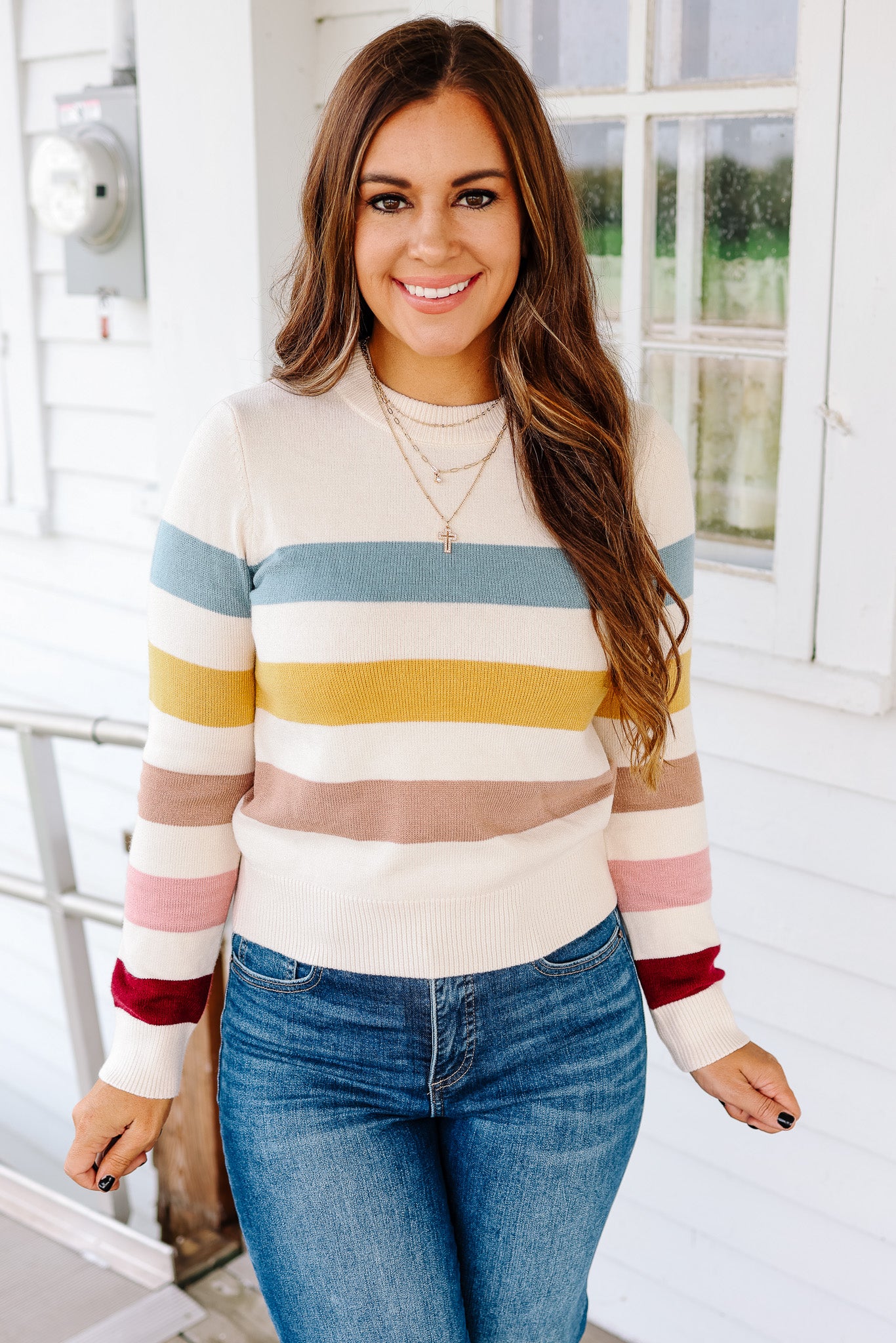 Skye Striped Sweater