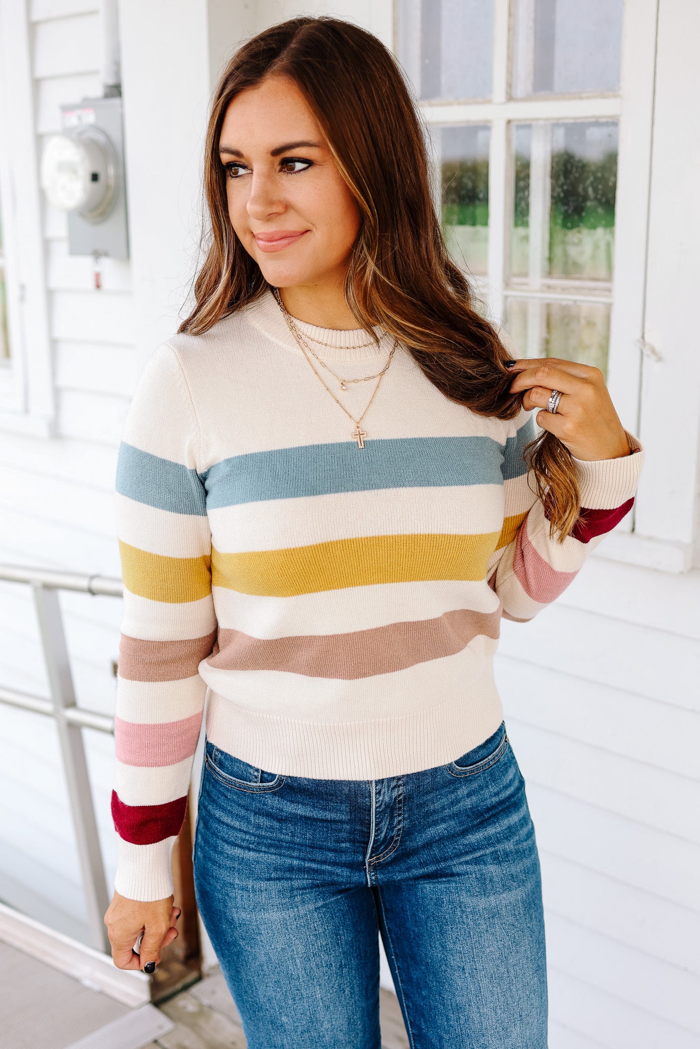 Skye Striped Sweater