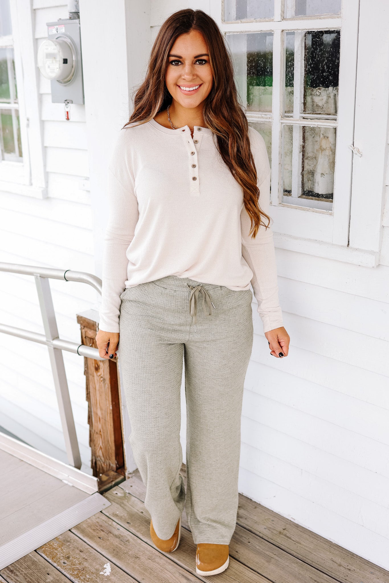 Jackie Hacci Henley Top