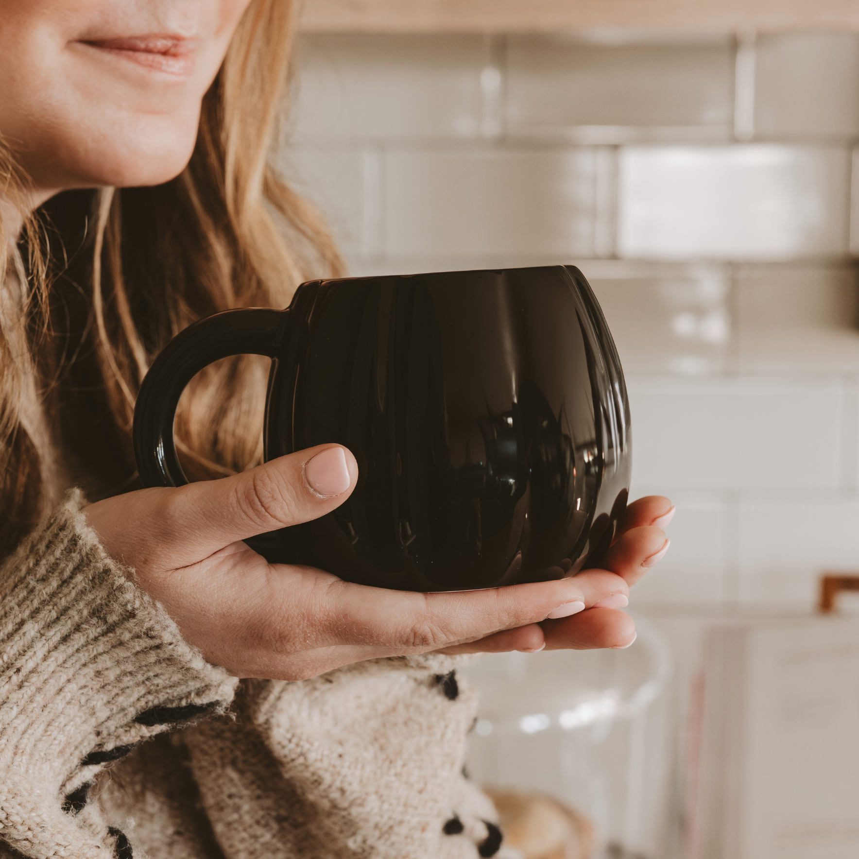 Black Pumpkin Coffee Mug