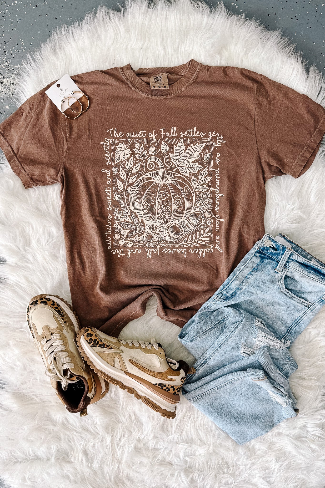 The Quiet of Fall Graphic Tee - Multiple Colors