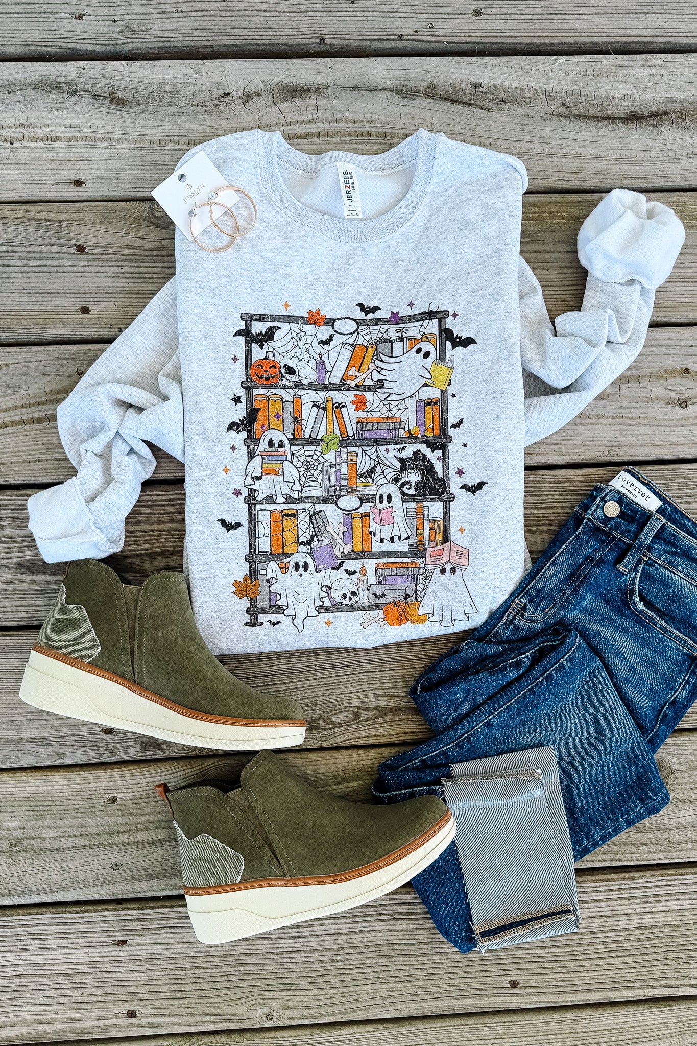 Ghost Stories Crewneck Sweatshirt - Ash Grey