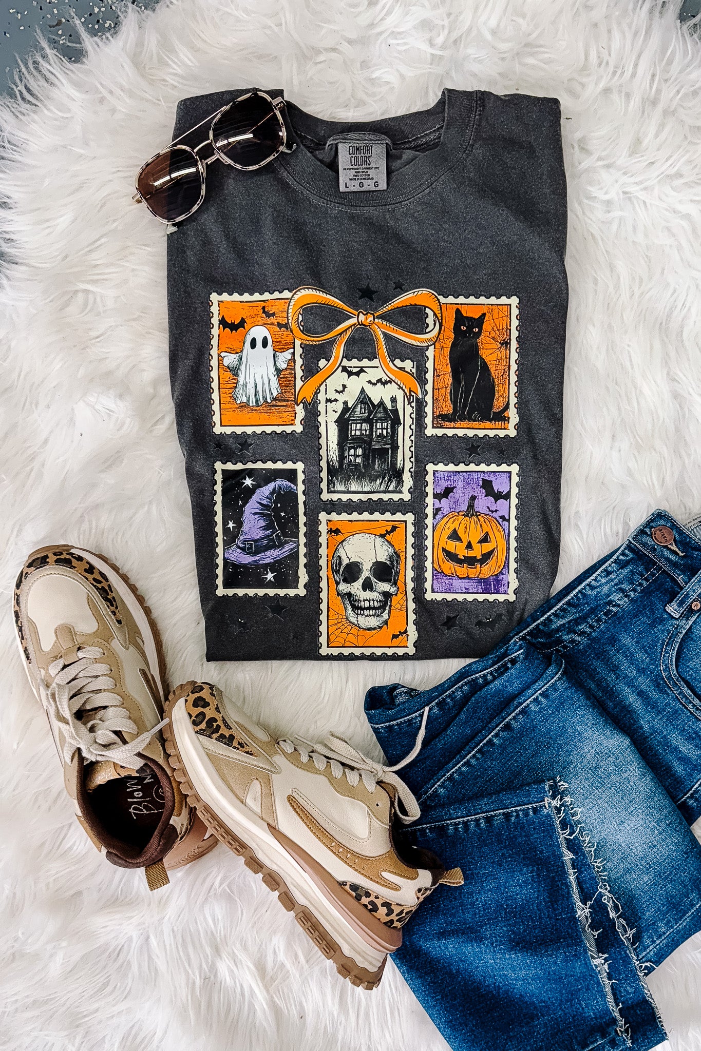 Signed, Sealed, Spooked Graphic Tee - Pepper