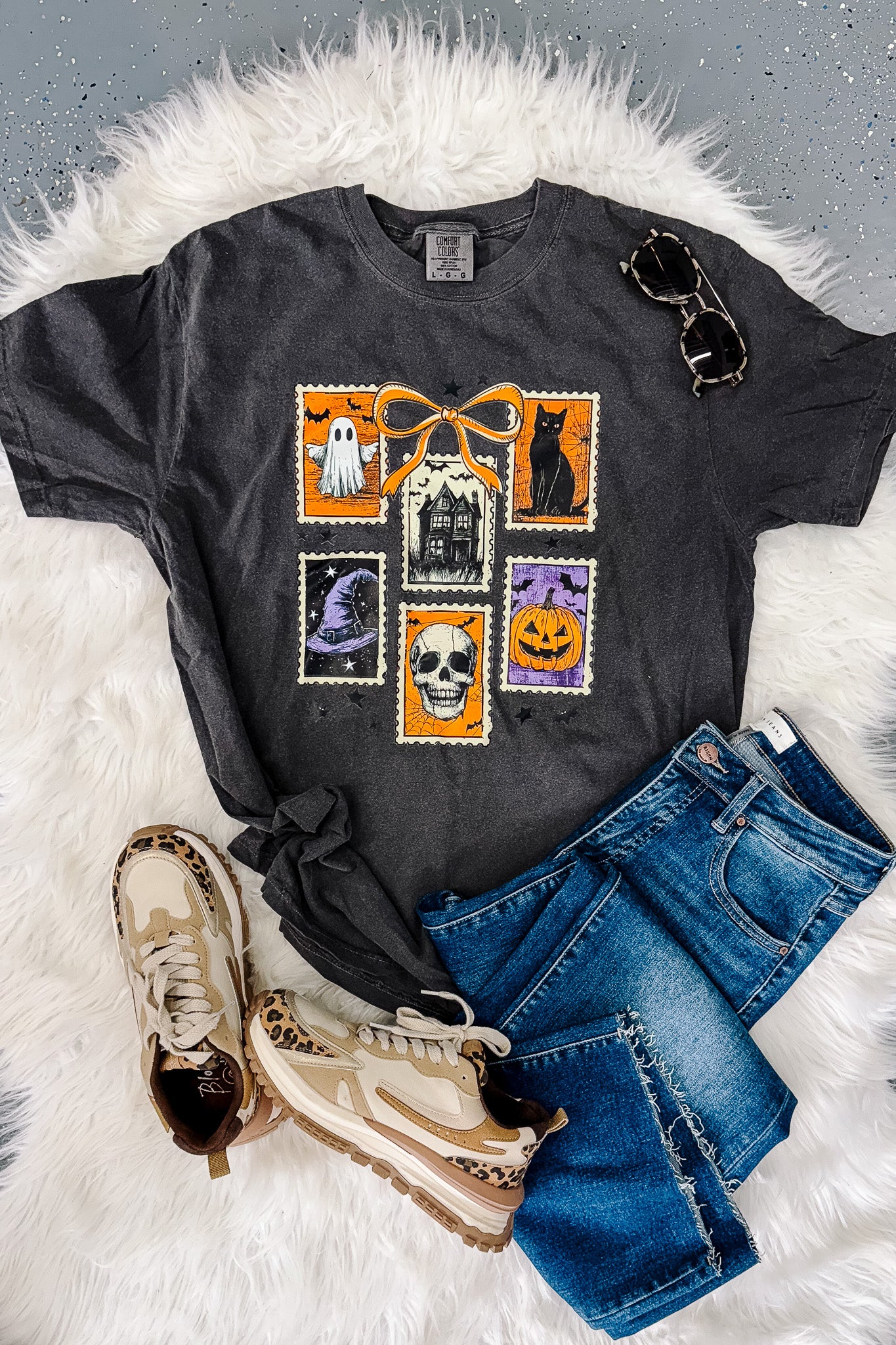 Signed, Sealed, Spooked Graphic Tee - Pepper
