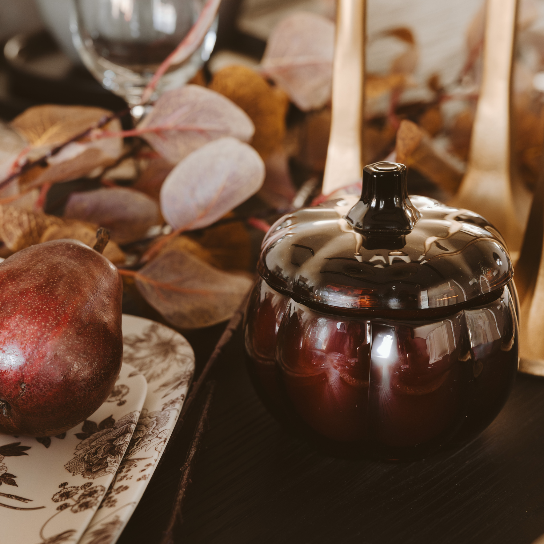 Hello Fall Soy Candle - 20oz Pumpkin Jar