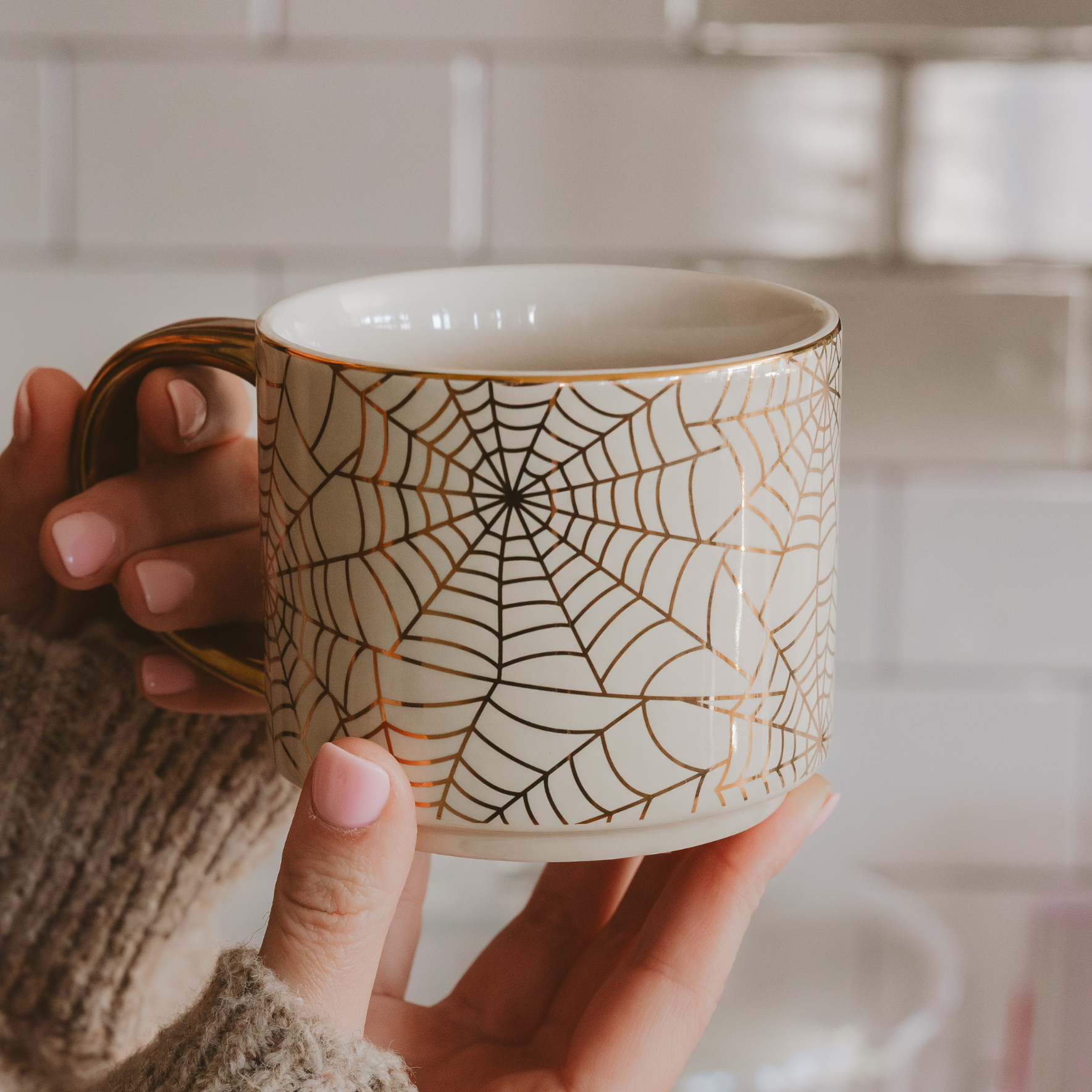 Spiderwebs Coffee Mug